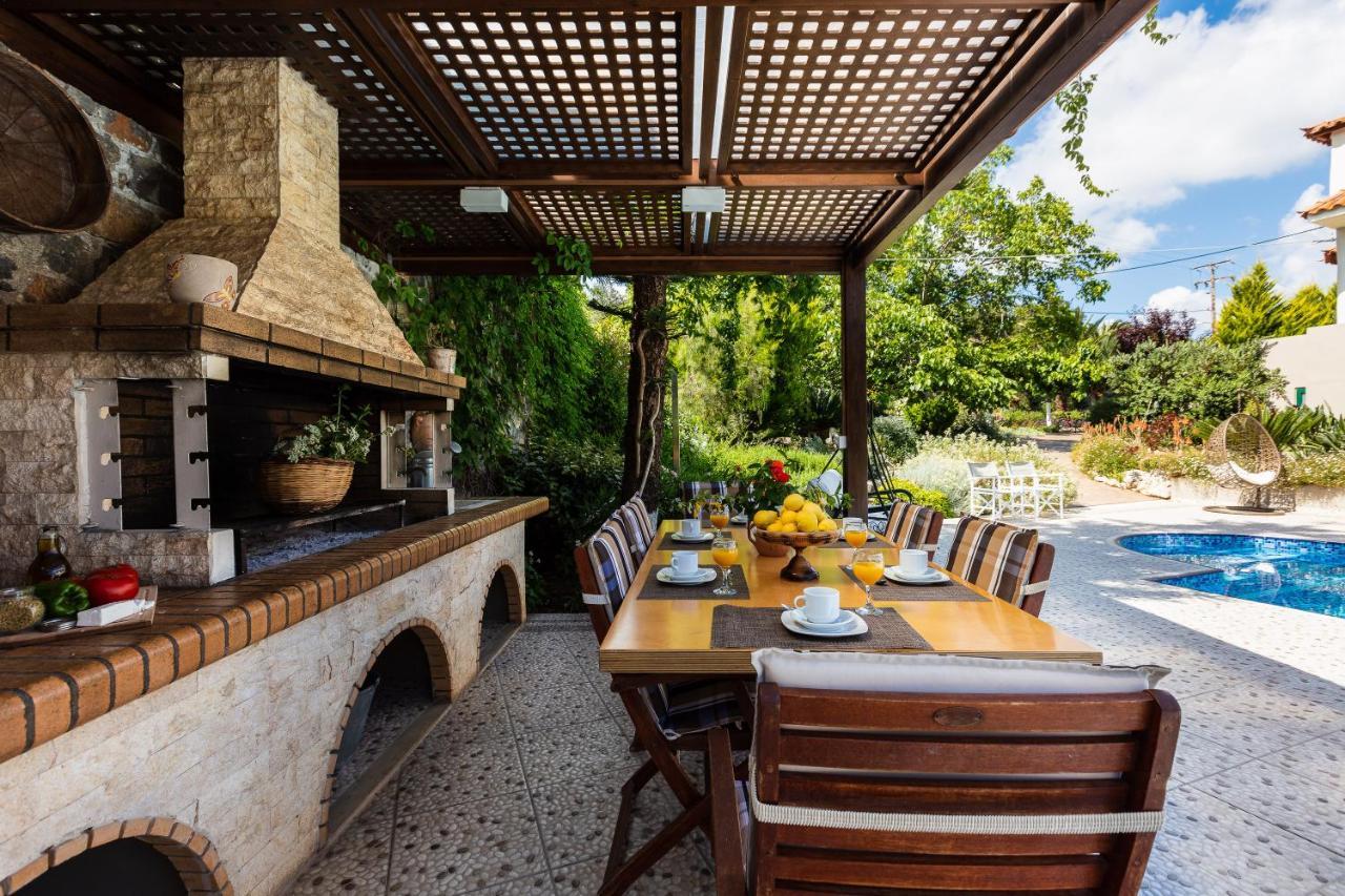 Alonia Villa, Refined Living With 50M2 Private Pool, By Thinkvilla Melidhónion Exteriér fotografie