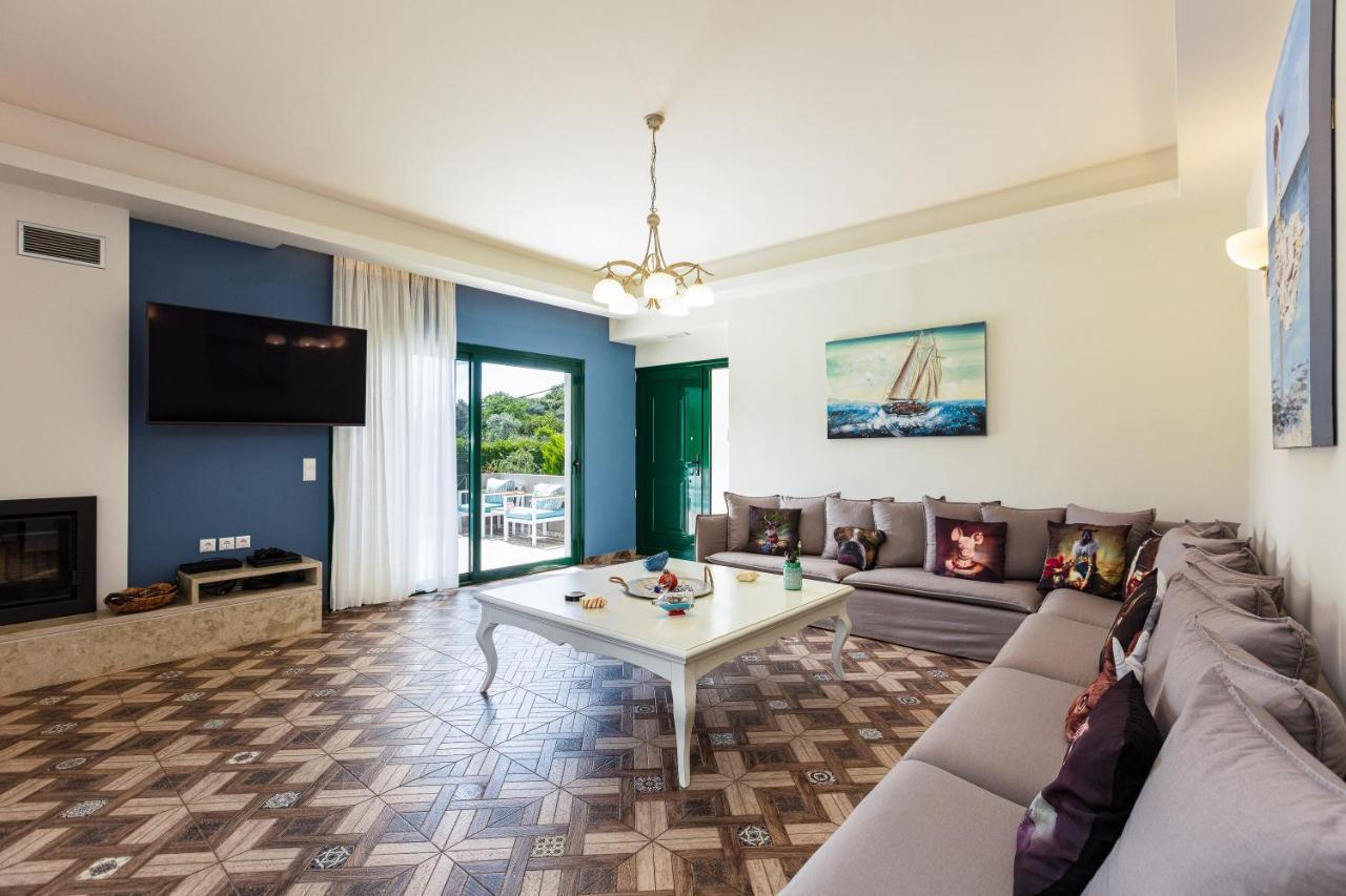 Alonia Villa, Refined Living With 50M2 Private Pool, By Thinkvilla Melidhónion Exteriér fotografie